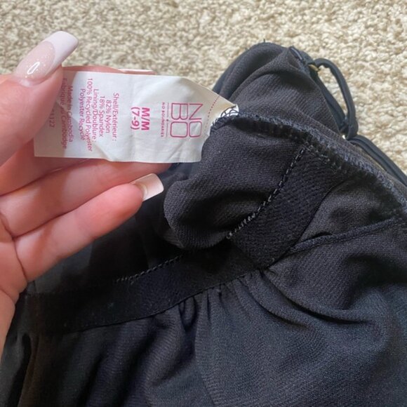 Black one piece bathing suit - Picture 2 of 3